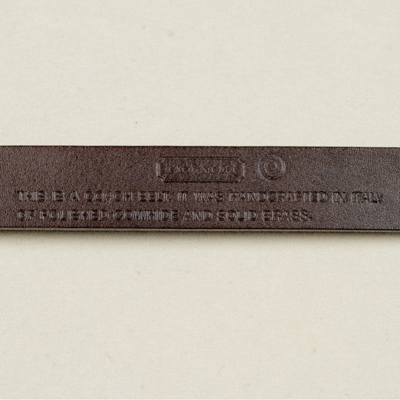 COACH Reversible Leather Belt - Picture 4 of 4